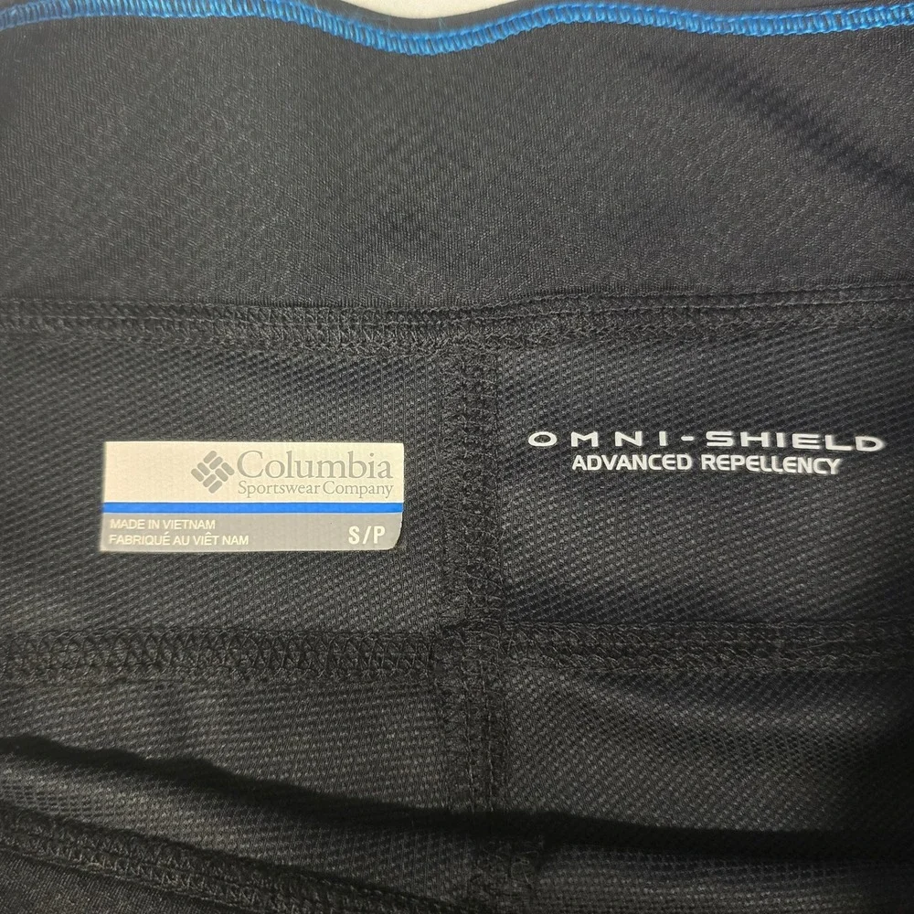Columbia Omni-Shield Black Hiking Pants Womens Small Water Repel Outdoors Hiking - Picture 6 of 15